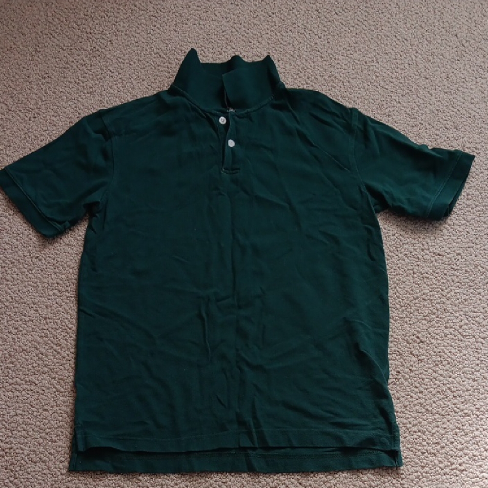 Boys Cherokee Hunter Green Polo Shirt